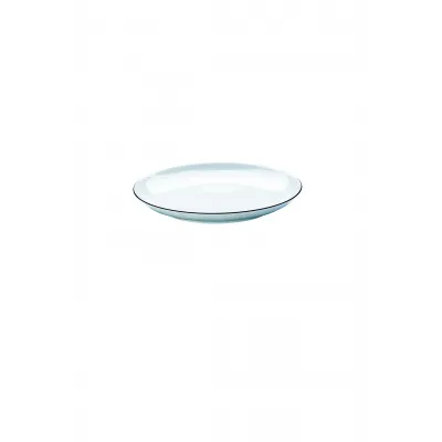Cucina Black Salad Plate Coupe 7 7/8 in
