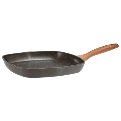 Rock 'N' Rose Black Grill Pan Square 28,0 cm x 28,0 cm h 4,0 cm