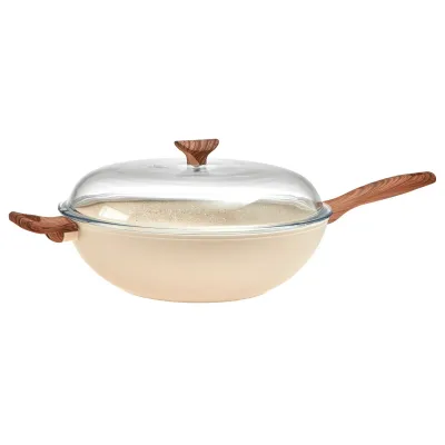 Rock 'N' Rose Soft Rose Wok Round 32,0 cm h 9,5 cm 5,700 l