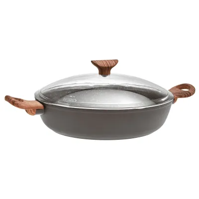 Rock 'N' Rose Black Sauté Pan Round 28,0 cm h 6,8 cm 3,600 l