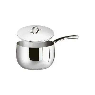 Kikka Mirror Steel Saucepan with Lid
