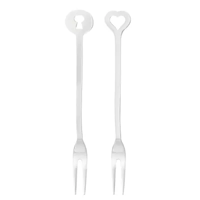 Party Portafortuna Set 2 Party Forks 18/10 Stainless Steel