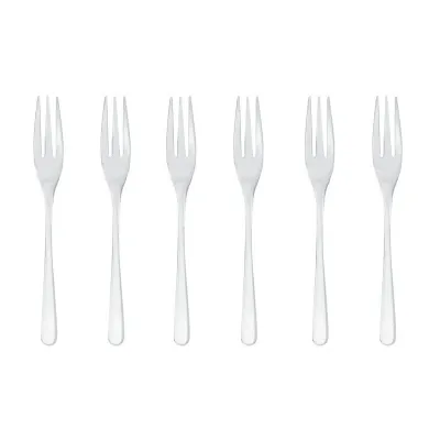 Cake & Coffee 6 Pcs Cake Forks, Taste 18/10 Stainless Steel