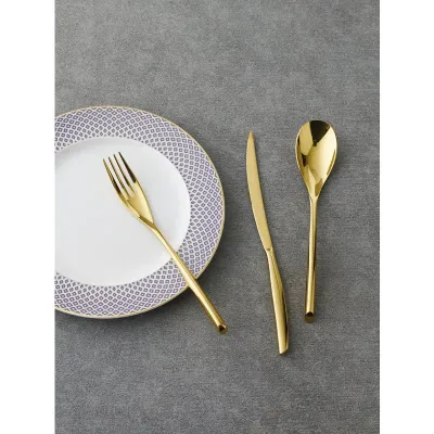 Bamboo PVD Gold Flatware