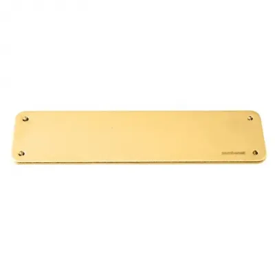 Living Diamond Gold Cutlery Rest Rectangular 11,0 cm x 3,0 cm h 0,2 cm