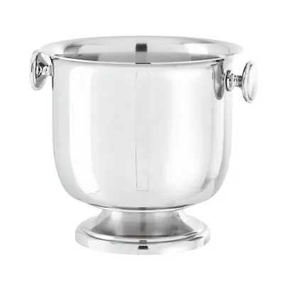 Elite Ice Bucket Round 6 1/2 Silverplated