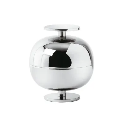 Gio Ponti Centerpiece Round 4 3/8 Silverplated