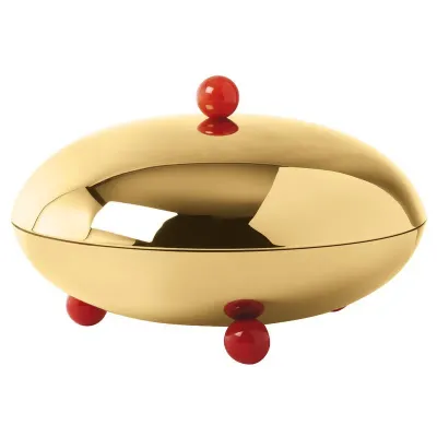 Penelope Centerpiece Round 10 1/4 Pvd Gold