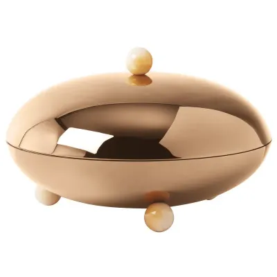 Penelope Centerpiece Round 10 1/4 Pvd Rum