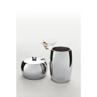 Sphera Insulated Wine Cooler Round 3 7/8 Silverplated