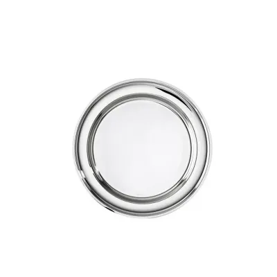 Elite Round Meat Tray 11 3/4 in D 18/10 Stainless Steel