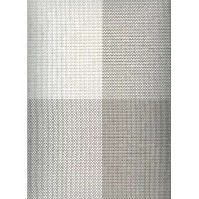 Table Mats Table Mat, Grey Four Sectors 16 1/2 X 13 in Polyester, Pvc