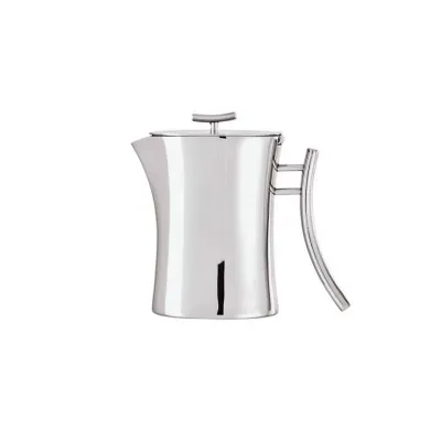 Bamboo Coffee Pot 3 7/8X8 1/4 54 1/8 Oz. 18/10 Stainless Steel