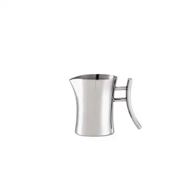 Bamboo Creamer 3 7/8X1 3/4 5 1/8 Oz. 18/10 Stainless Steel