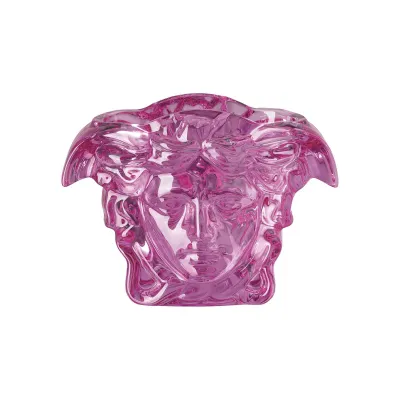 Medusa Grande Vase Crystal, Pink 7 1/2 in (Special Order)