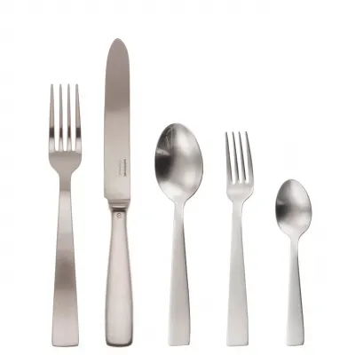 Gio Ponti Satin Matte Serving Fork 9 in 18/10 Stainless Steel Satin Matte Finishing