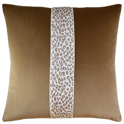 Giorgio Safari Tape Sand Ivory Pillow