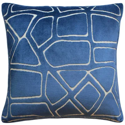 Mural Velvet Oceana Pillow