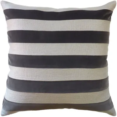 Parker Stripe Taupe 22 x 22 in Pillow