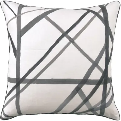 Channels Ebony Pillow