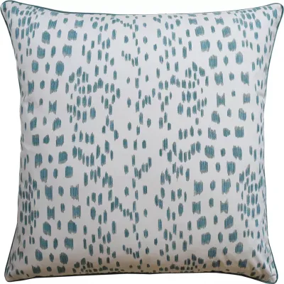 Les Touches Aqua Pillow