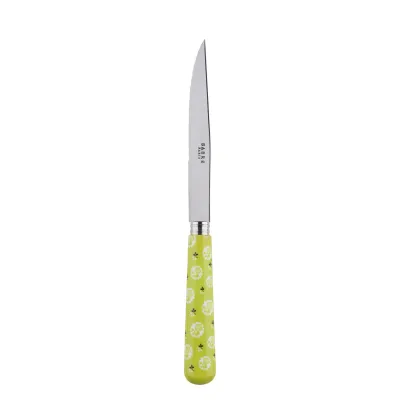 Provencal Light Green Steak Knife 9"