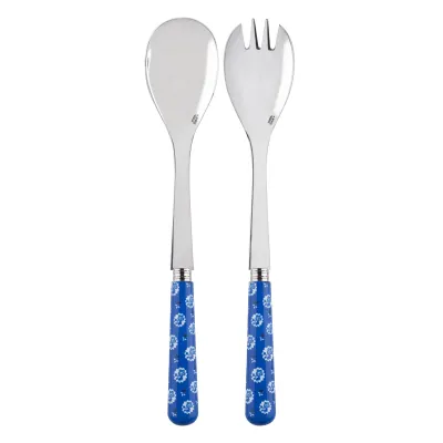 Provencal Lapis Blue 2-Pc Salad Serving Set 10.25" (Fork, Spoon)