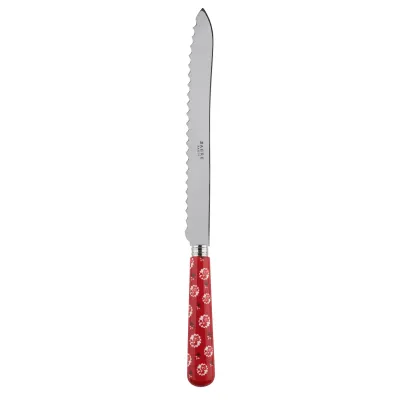 Provencal Red Bread Knife 11"