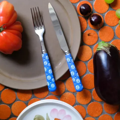 Provencal Lapis Blue Flatware