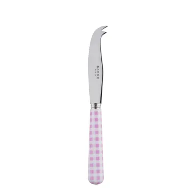 Gingham Pink Small Cheese Knife 6.75"