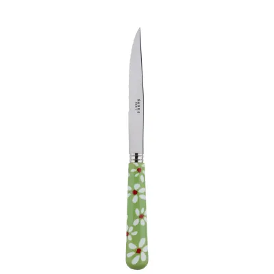 Daisy Garden Green Steak Knife 9"