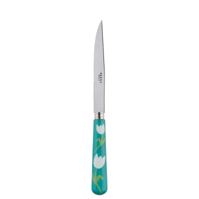 Tulip Turquoise Steak Knife 9"