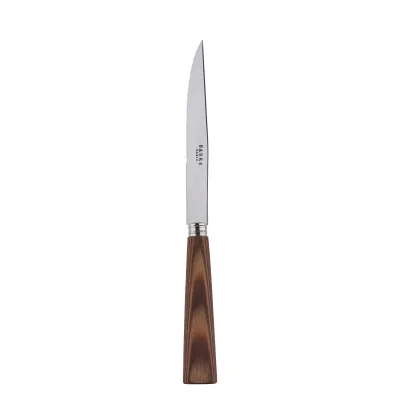 Nature Light Wood Steak Knife 9"