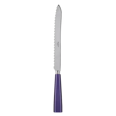 Icon Purple Bread Knife 11"