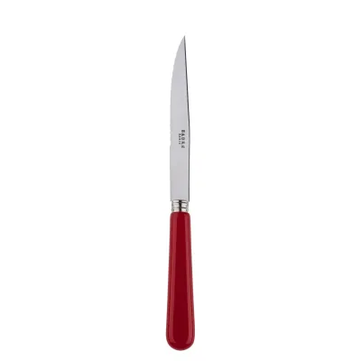 Basic Burgundy Steak Knife 9"