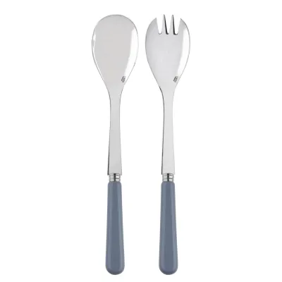 Basic Grey 2-Pc Salad Serving Set 10.25" (Fork, Spoon)