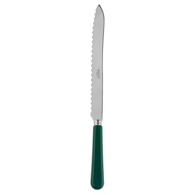 Basic Green Bread Knife 11"