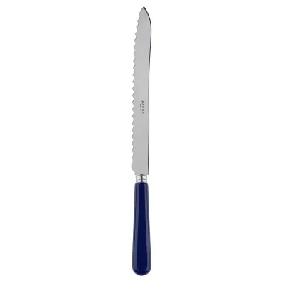 Basic Navy Blue Bread Knife 11"