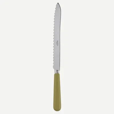 Pop Unis Sage Green Bread Knife 11"