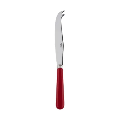 Basic Burgundy Large Cheese Knife 9.5"