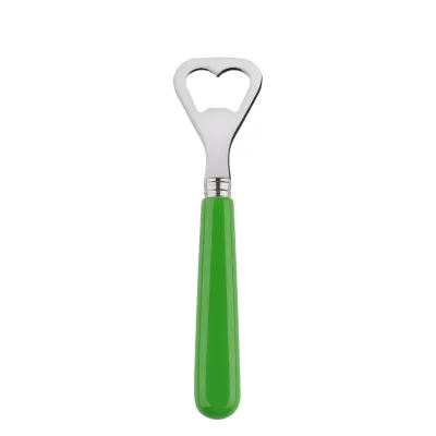 Basic Streaming Green Bottle Opener 6.25"