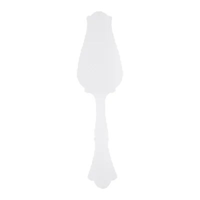 Honorine White Tart Slicer 10" 10.25"