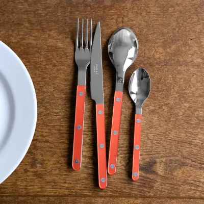 Bistrot Pearly Orange Flatware