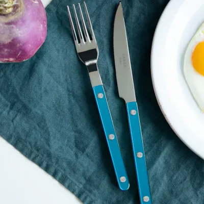 Bistrot Pearly Turquoise Flatware