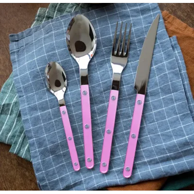 Bistrot Pearly Pink Flatware