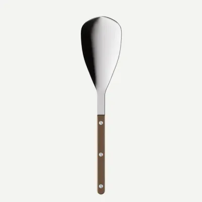 Bistrot Pearly Brown Rice Spoon 10"1/4