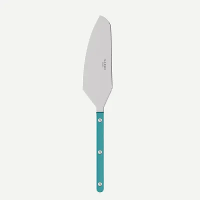 Bistrot Pearly Turquoise Tart Slicer 10"