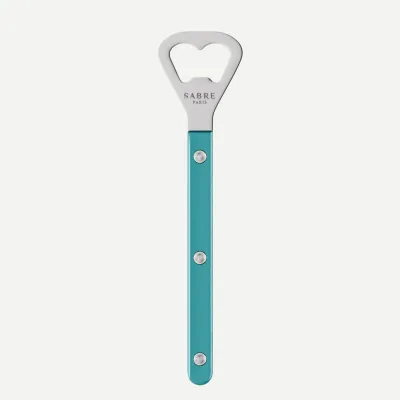 Bistrot Pearly Turquoise Bottle Opener 6"1/4