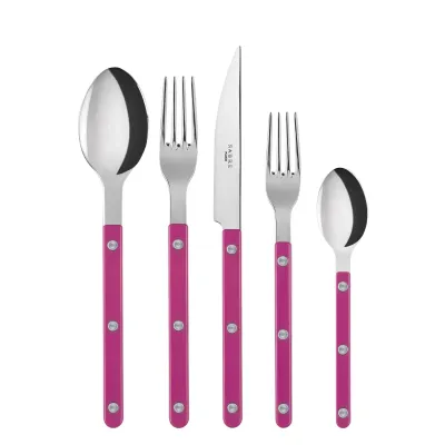 Bistrot Shiny Rasperry Flatware