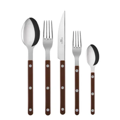 Bistrot Shiny Chocolate Flatware